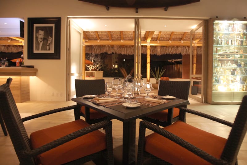 Steinbeck's Restaurant overlooking Marina CostaBaja